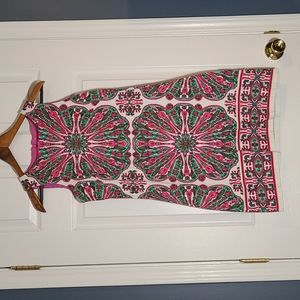 London Times print dress